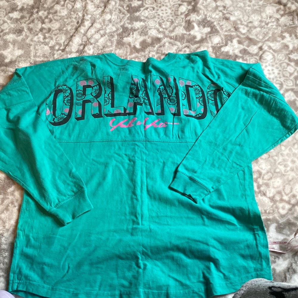 Yak and yeti long sleeve green t shirt size XL good used condition